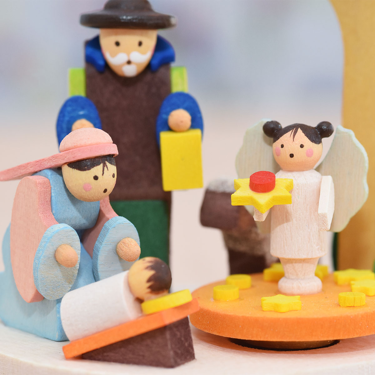 Music Box (Traditional Crank-Style) - Nativity